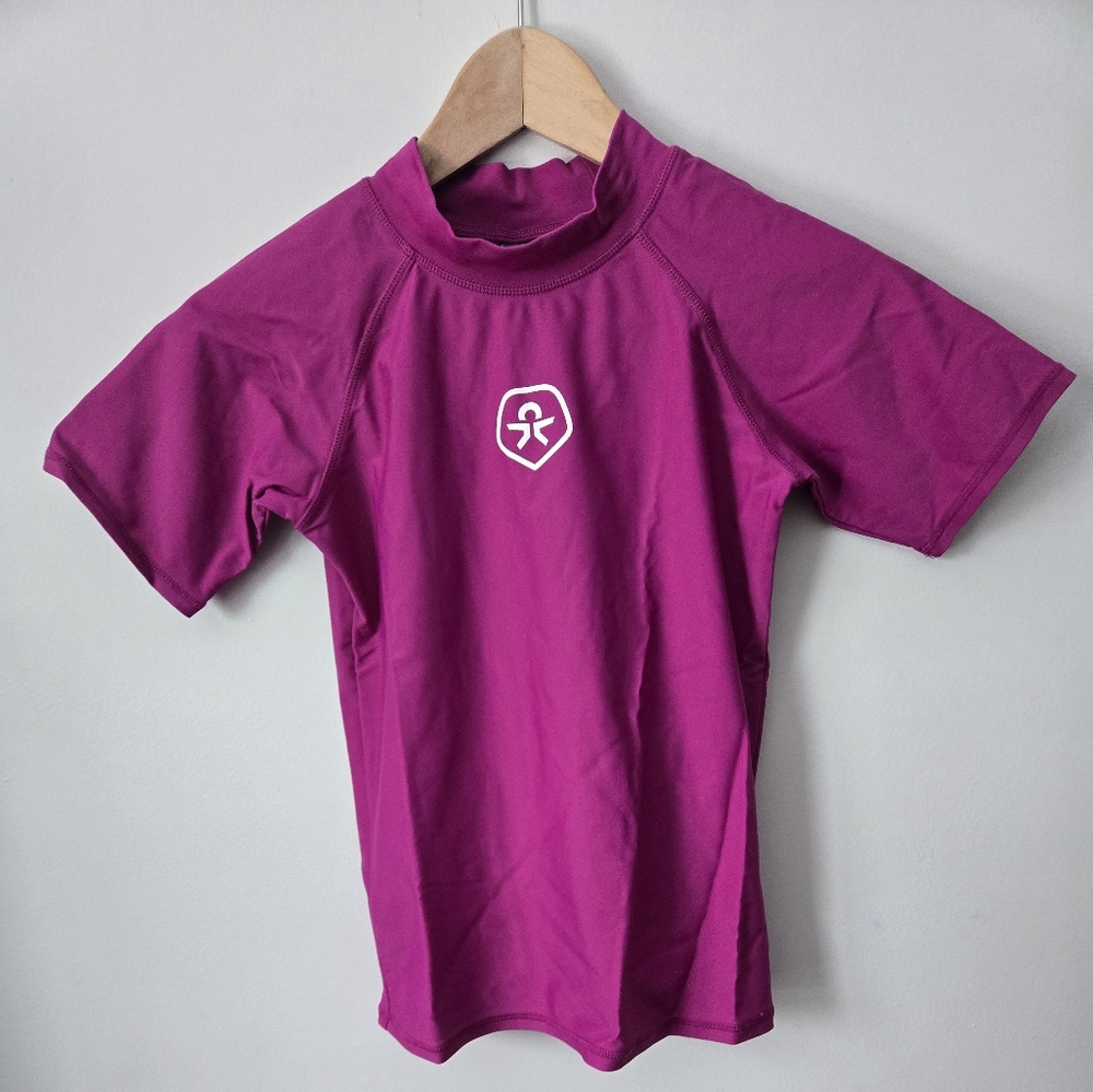COLOR KIDS swim Rash Guard - Fushia
